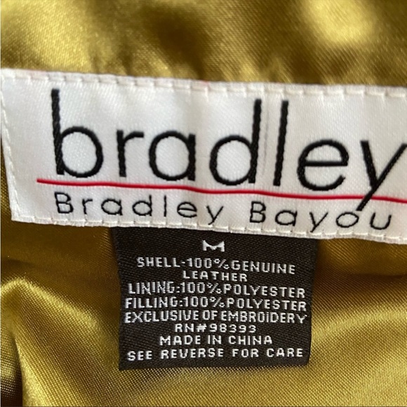 ❣️🆕Bradley Bayou 100% Quilted Leather Jacket❣️ - Picture 10 of 11